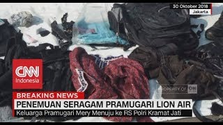 Penemuan Seragam Pramugari Lion Air