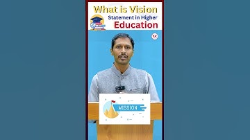 What is Vision Statement in Higher Education | NAAC Accreditation | NIRF Ranking