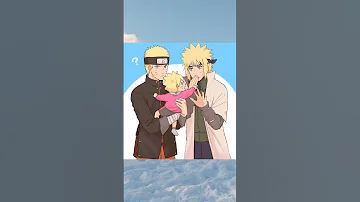 Naruto X Boruto And Minato Cute Moment Naruto Boruto Minato Uzumakifamily 