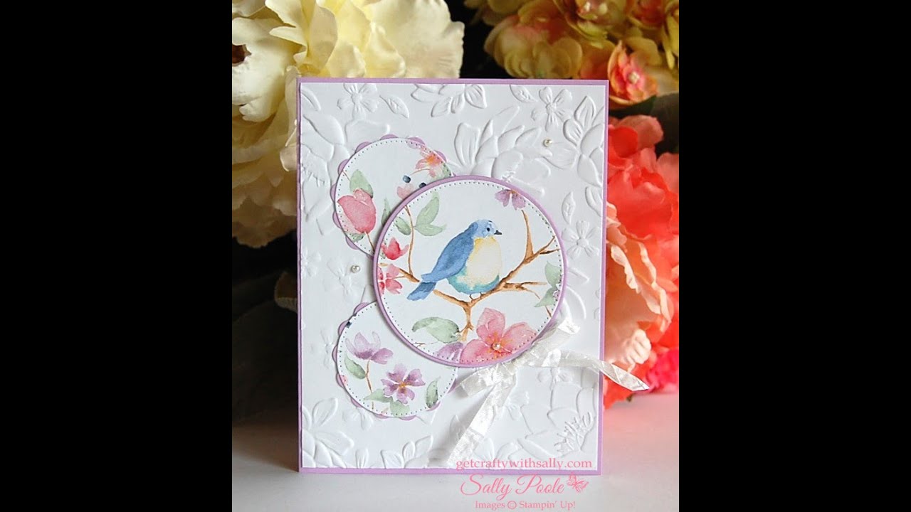 SNEAK PEEK: Layered Florals Congratulations Card! - Pretty Paper Cards