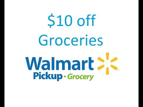 Is there a promo code for walmart grocery pickup