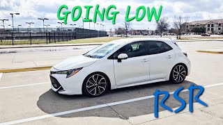 Corolla Hatchback gets RSR SuperDowns!!!