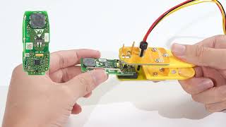 CGDI K2 and GODIAG Clip Adapter Copy Nissan 4A Smart Key- OBDII365