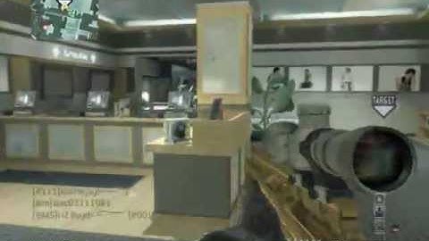 MW3 random no scope acros map walbang