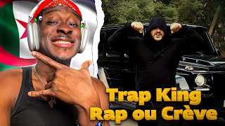 Trap King - Rap ou Crève (Official music video) Beat by Doggy Charles 🇩🇿🔥 REACTION