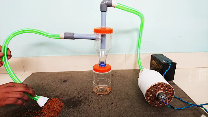 How to Make Cyclone Dust Collector for Vacuum Cleaner at home - DayDayNews