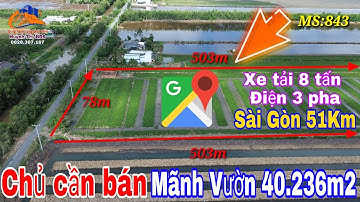 Chủ cần bán đất vườn đẹp view Sông giá rẻ tại Long An