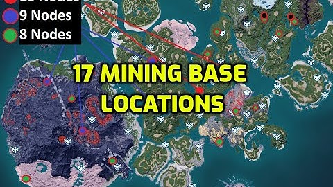 (OLD) Palworld: How To Build an Automated Mining Base - Part 1 - 17 Locations