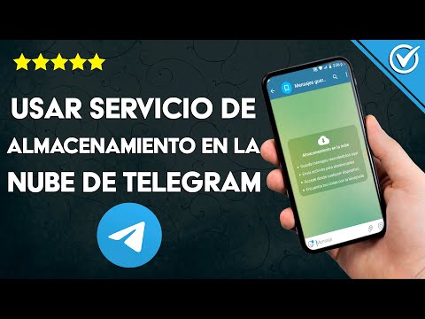 Cómo usar el servicio de almacenamiento en la nube de TELEGRAM - Subir y ver archivos