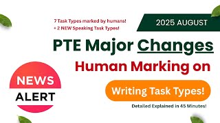 📌 PTE Major Changes in August 2025 – Detailed Explained in 45 Minutes!