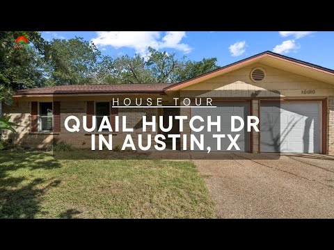10010 Quail Hutch Dr, Austin, TX home video tour