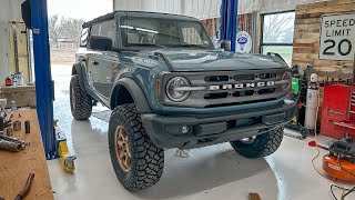 Installing Bilstein Shocks on NonSasquatch Bronco & 35s Tires!