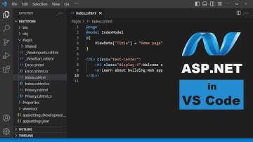 Create Your First ASP.NET Web Application using Visual Studio Code | ASP.NET using VSCode and .NET 8