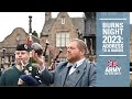 Address to a haggis  burns night 2023  british army