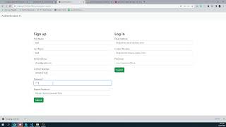 Simple Authentication App | Codeigniter