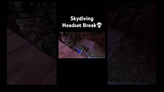 Skydiving Headset Break💀#gorillatag #gtag #fyp #vr #viralshorts#troll#meme #fypシ゚viral #fypシ#gtagvr