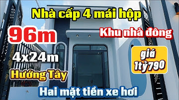 Đất Cần Giuộc Giá Rẻ| Nhà cấp 4 mái hộp 2 mặt tiền đường khu nhà đông vào ở ngay.