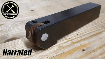 Making a Knurling Tool for the Lathe (Narrated)