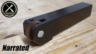 Making a Knurling Tool for the Lathe (Narrated)