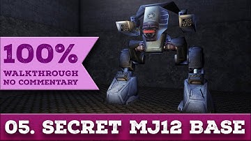 Deus Ex 100% Walkthrough (Realistische Moeilijkheidsgraad) 05 GEHEIME MJ12 BASIS