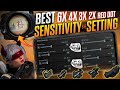 NEW UPDATE 4.1 CODE 🔥 PUBG MOBILE/BGMI SENSITIVITY SETTINGS 2025 | BEST SCOPE SENSITIVITY SETTINGS✅