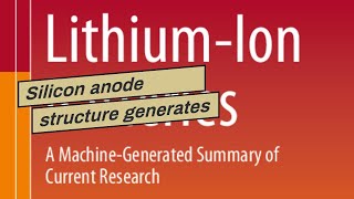 Silicon anode structure generates new potential for lithium-ion batteries