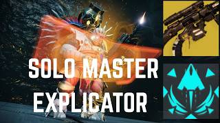 Solo Master Explicator With Still Hunt Only