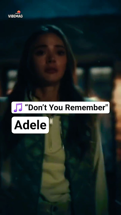 Don’t You Remember | Adele