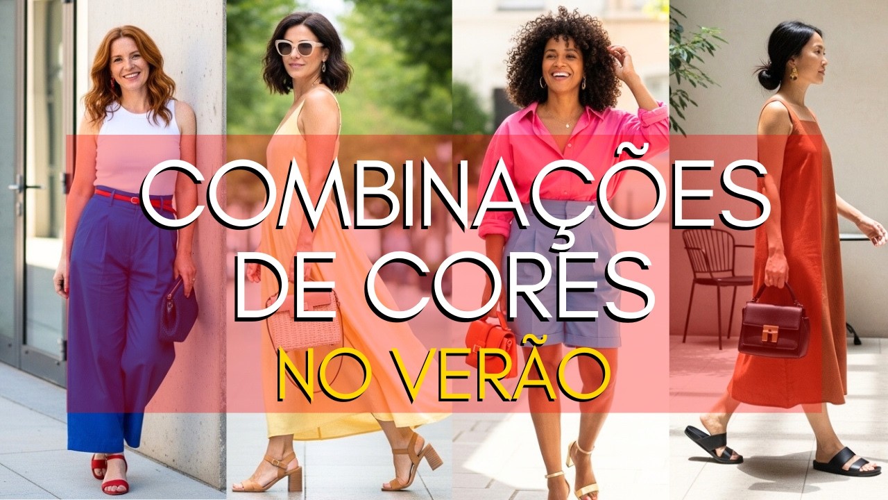 12 COMBINAÇÕES DE CORES QUE ESTÃO EM ALTA PARA ESTE VERÃO