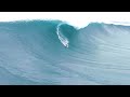 Justine Dupont goes casually massive on a huge, perfect wave at Cortes Bank