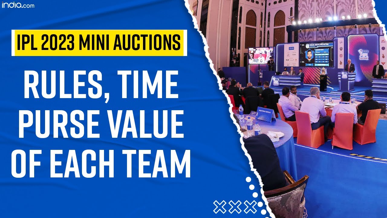 When will the IPL 2023 Auction take place? - CricBlog