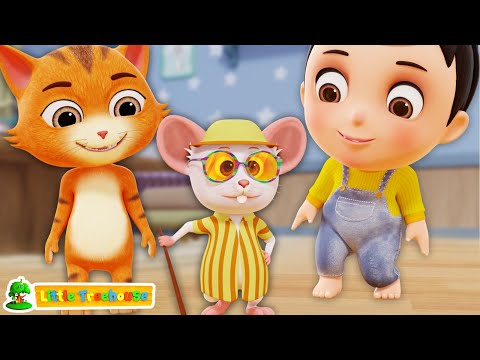Capa de Mannu Chuha, बिल्ली करती म्याऊ म्याऊ + Best Hindi Nursery Rhymes for Kids