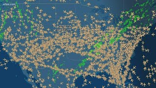 Ground stops in effect for DFW Airport and Dallas Love Field