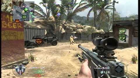 Call of Duty: Black ops No Scope/ Quick Scope montage 3