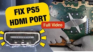 How to Fix PS5 HDMI Port/ No Signal - Teardown (Full Video) UK