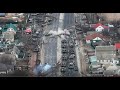 Ukraine artillery destroys Russian tank column near Kyiv || Target pinpointed by BAYRAKTAR TB2 Drone