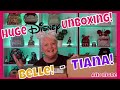 Huge Disney Unboxing!  Belle, Tiana, and more!
