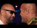 The Truth About The Dave Bautista And Dwayne Johnson Drama