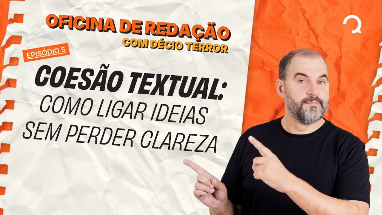 Coesão textual: como ligar ideias sem perder clareza (Qconcursos) - YouTube