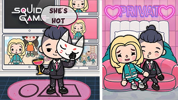 Frontman’s Son Fell in Love with Me in Squid Game  💘🦑| Toca Boca Life Story