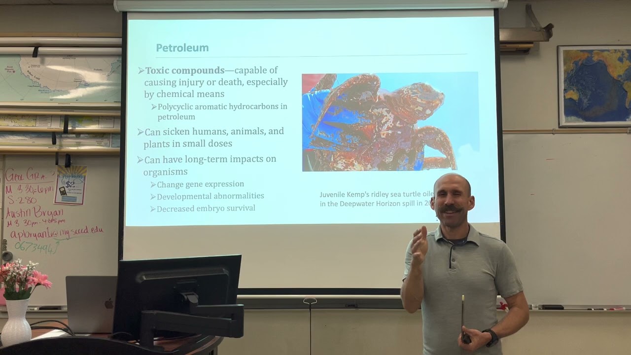 Geology 5  - Marine Pollution