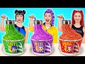 कुकिंग चैलेंज साथ के-पॉप डेमन हंटर्स | रसोई में अजीब स्थितियाँ Super Hyper DO