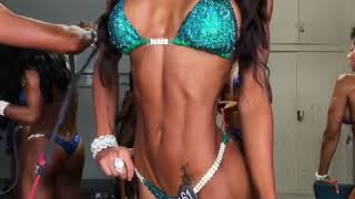 Celebrity Casey Samsel NPC Bikini IFBB Bikini Pro Posing routine Angel Competition Bikinis Wealth