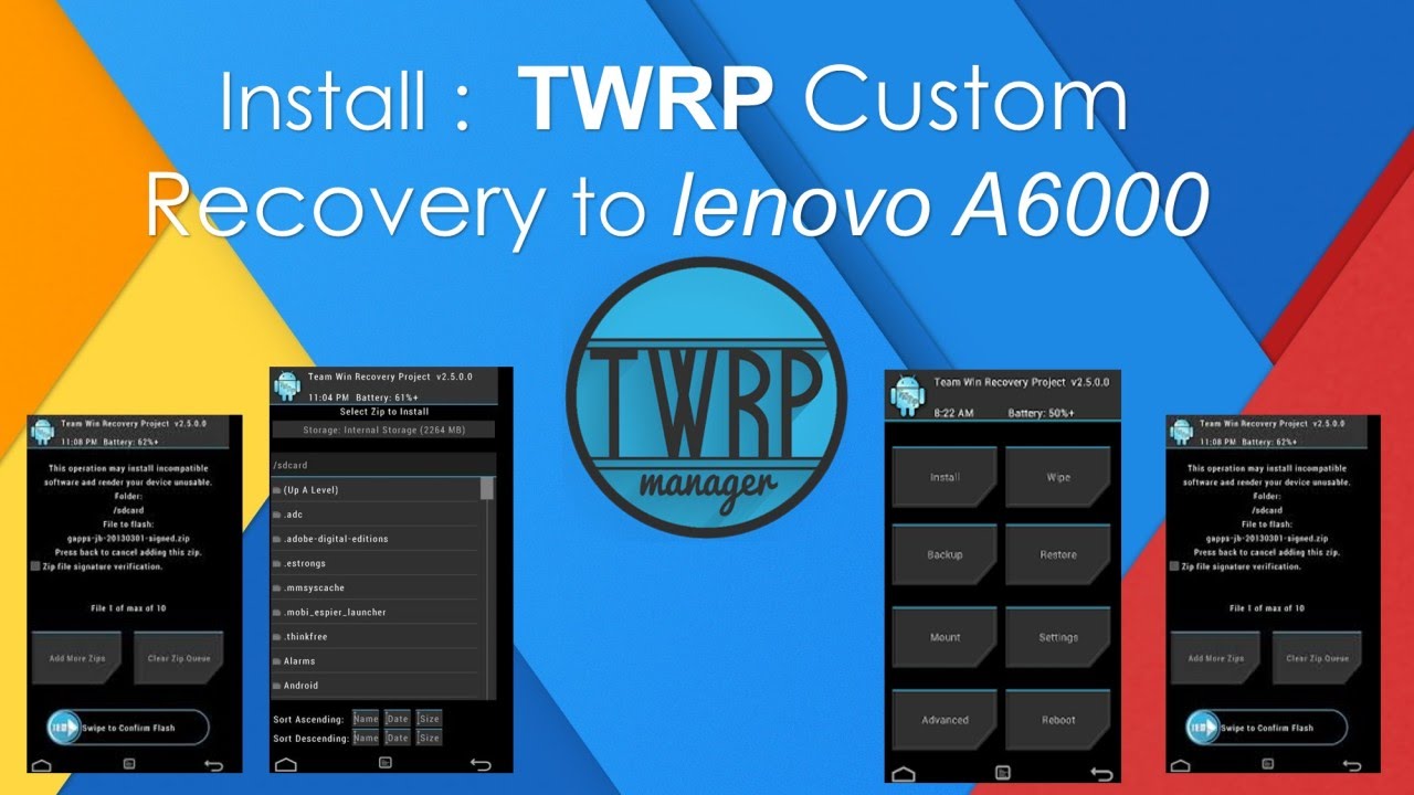 Twrp lenovo a6000