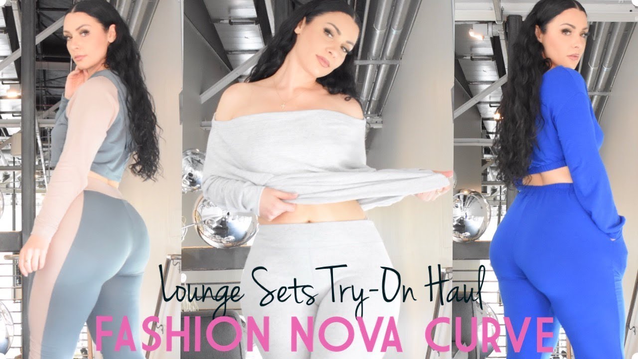 LOUNGE SETS TRY-ON HAUL | FASHION NOVA CURVE