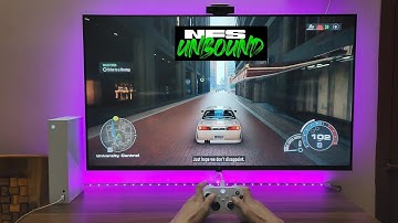 NFS Unbound Gameplay Xbox Series S (4K HDR 60FPS Upscale)