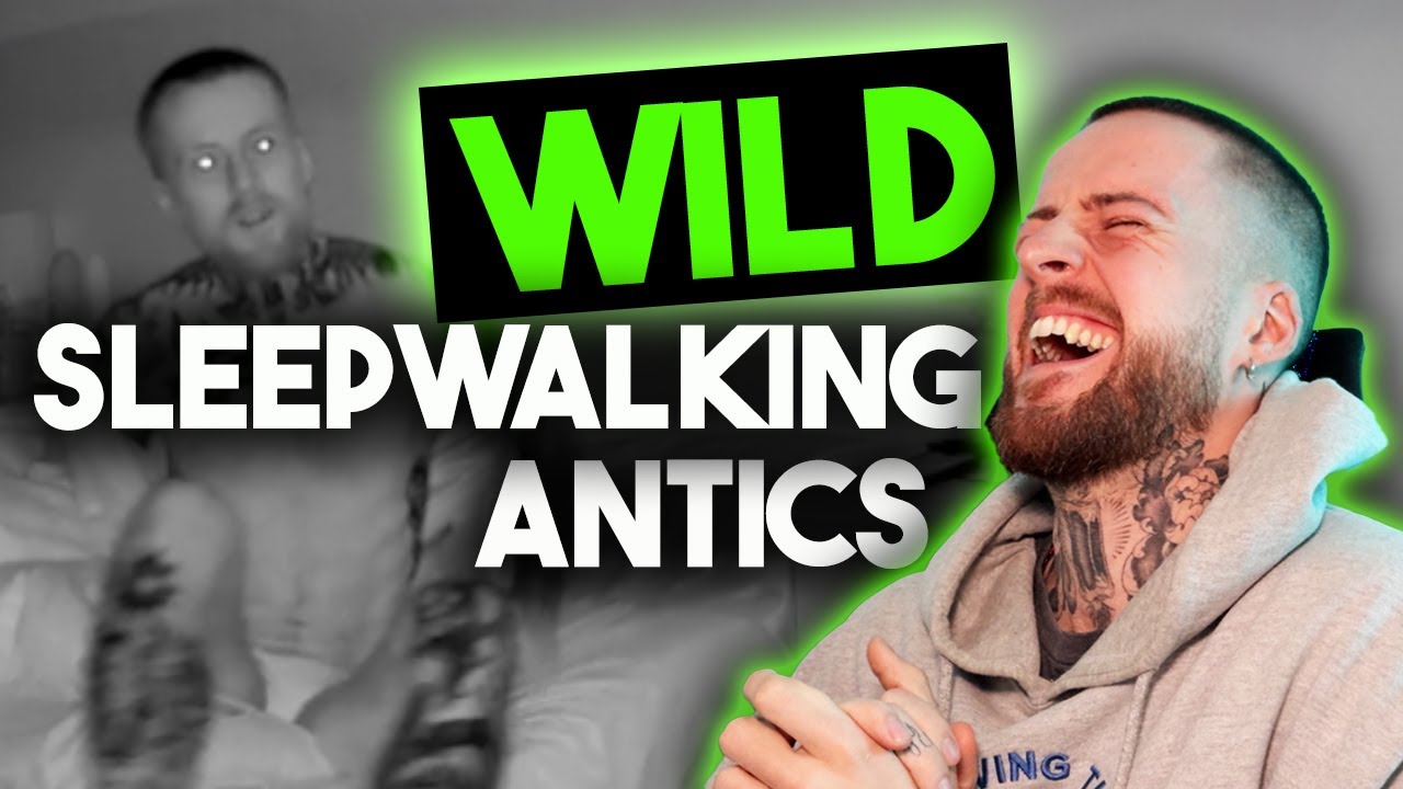 Hilarious Sleepwalking Antics Caught On Camera! Reacting To My