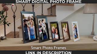 Smart Digital Photo Frame with WiFi (W10F) | #shorts #short screenshot 5
