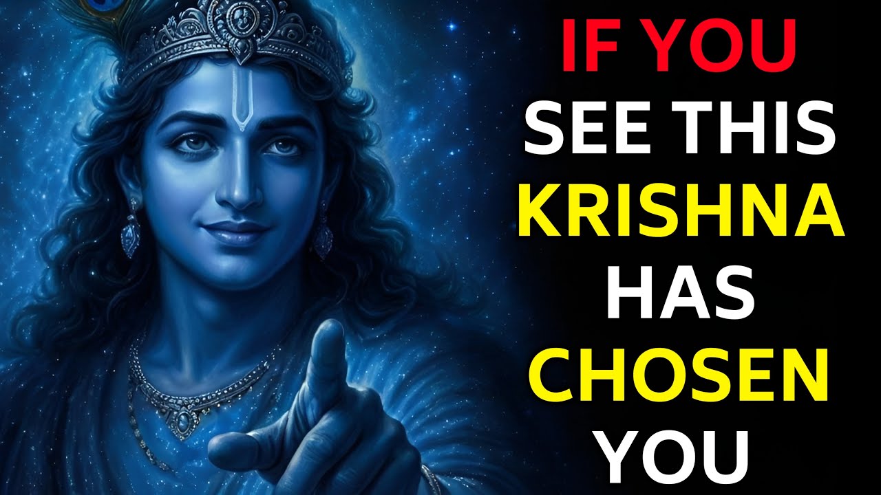 KRISHNA HAS CHOSEN YOU OPEN THIS NOW | Krishna Message