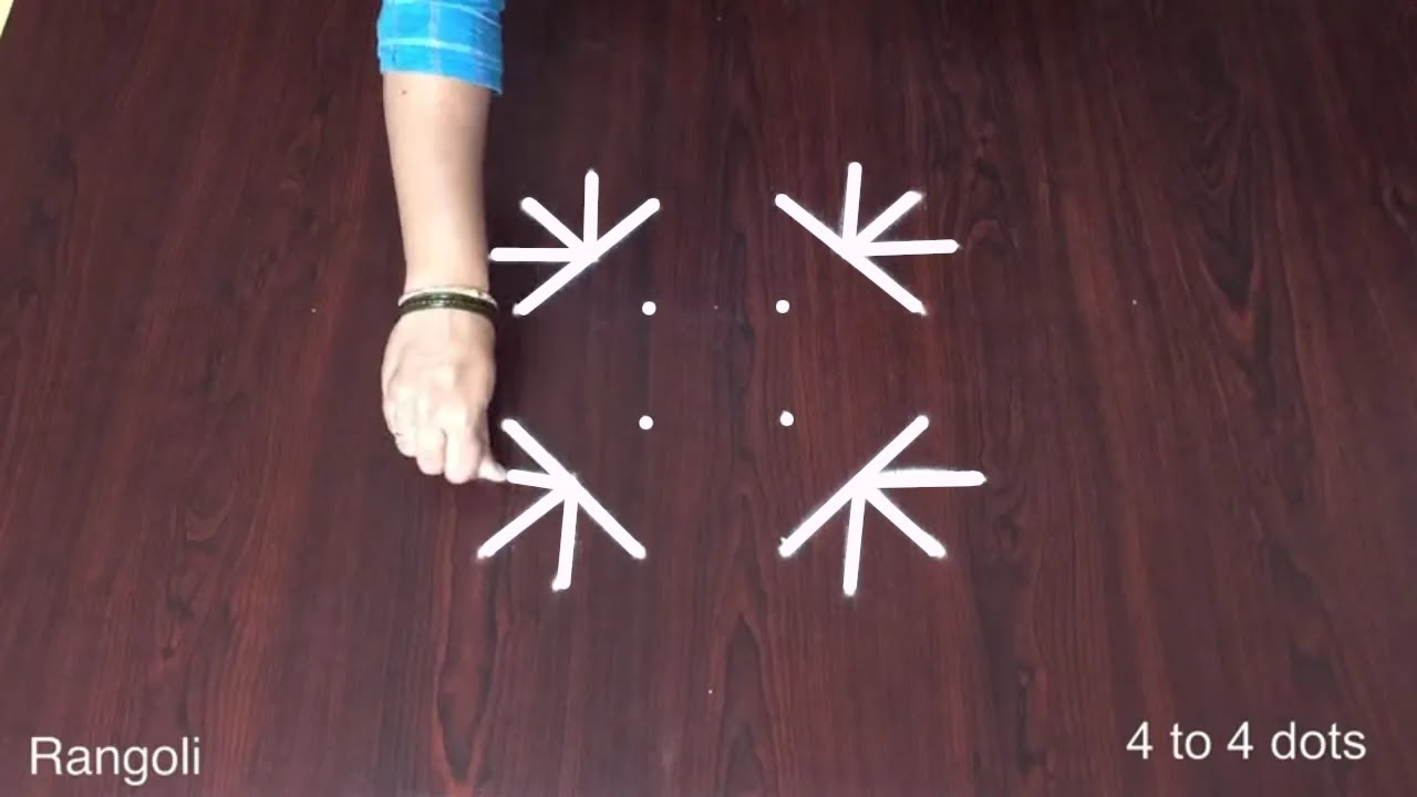 Beautiful Border Rangoli Design